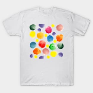 watercolor pattern.  hand painted watercolor circles _2 T-Shirt